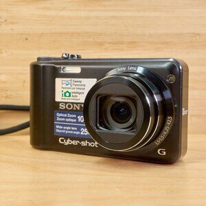 Sony DSC-H55 / 14.1MP Digital Camera / G-Lens / Made in Japan / Tested & Working